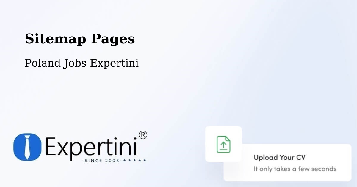 Sitemap Pages - Zgierz - Poland Jobs Expertini